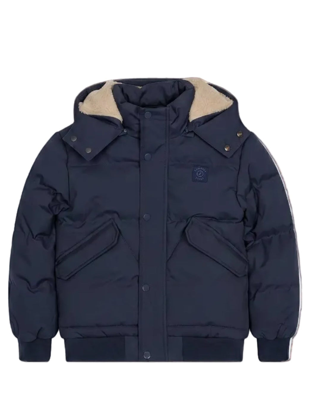 Veste matelassée garçon bleu foncé