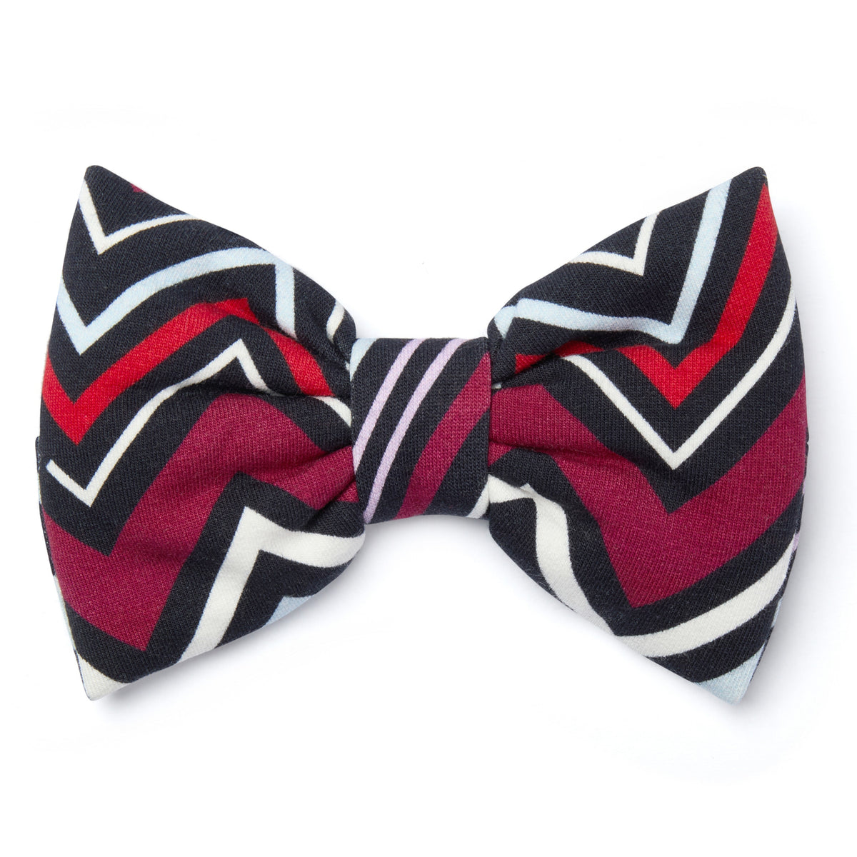 A’dee Haarspeld met chevronprint - Donkerblauw