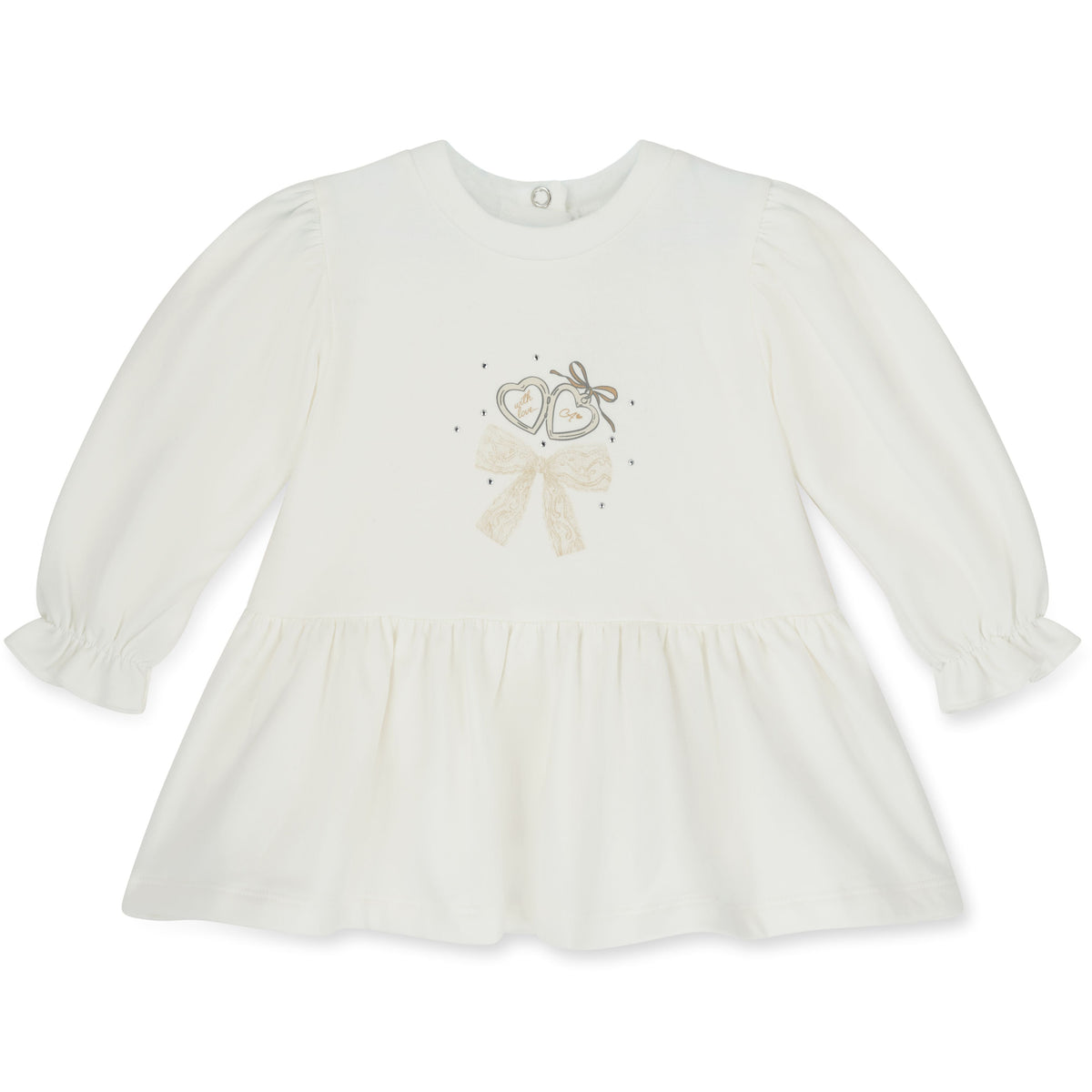 Little A Pulloverkleid – Schneeweiß
