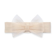 Little A Haarband met tule strik - Steenbeige