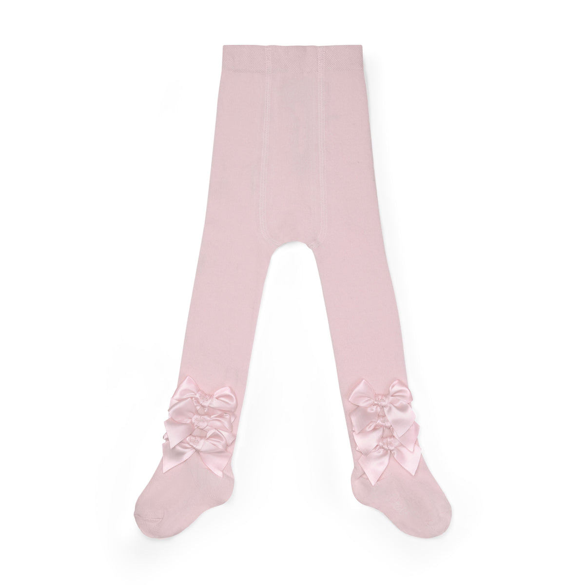Little A Maillot met strik - Lichtroze