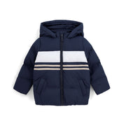 Mitch & Son Jas met capuchon - Donkerblauw