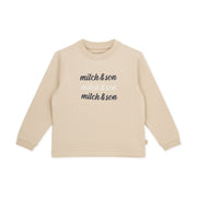 Mitch & Son T-shirt met lange mouw - Steenbeige