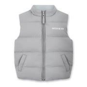 Mitch & Son Omkeerbare bodywarmer - Grijsmelange