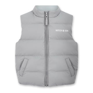 Gilet réversible Mitch & Son - Gris chiné