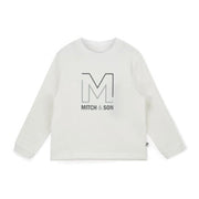 Mitch & Son Shirt met lange mouw - Sneeuwwit