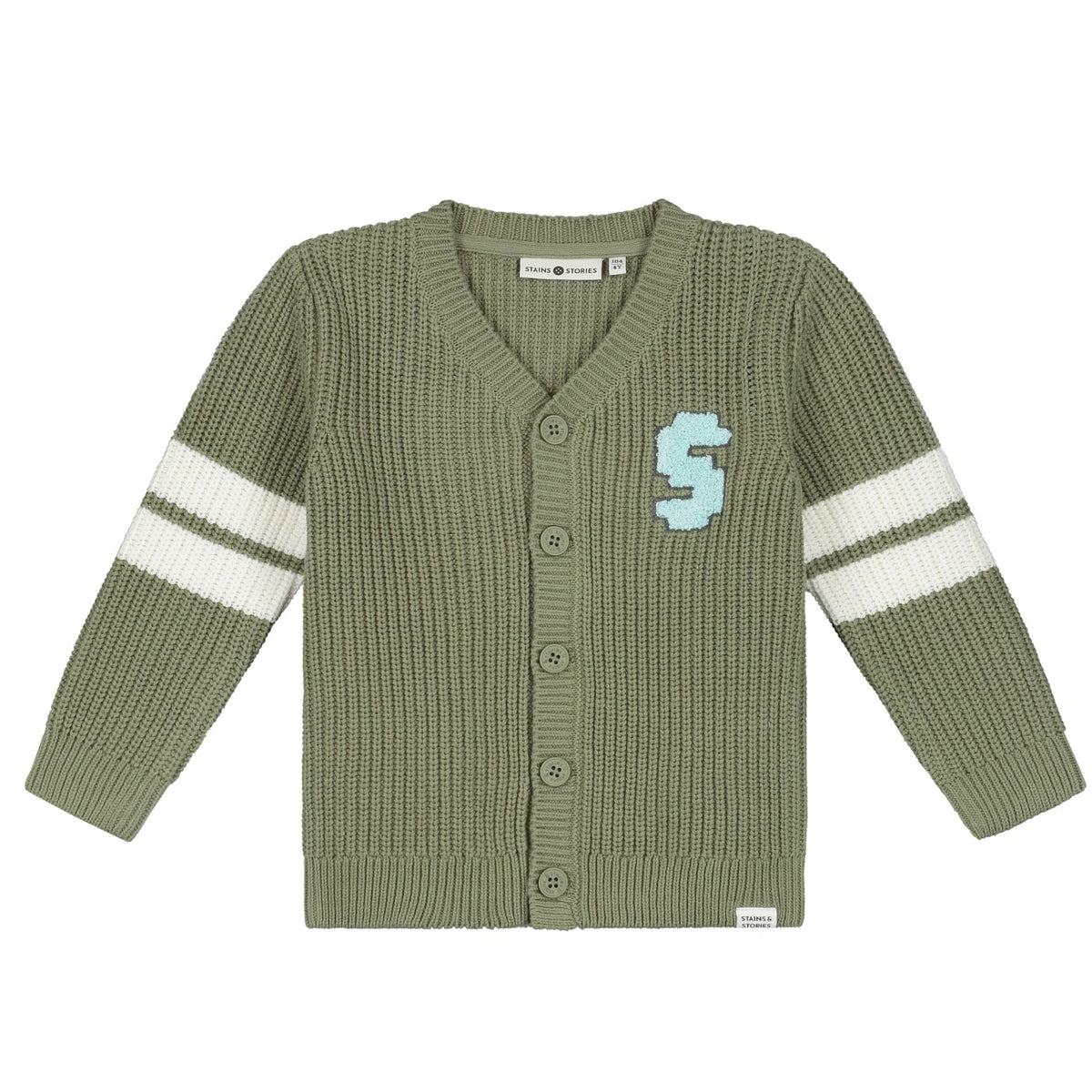 Gilet Stains & Stories - Vert armée