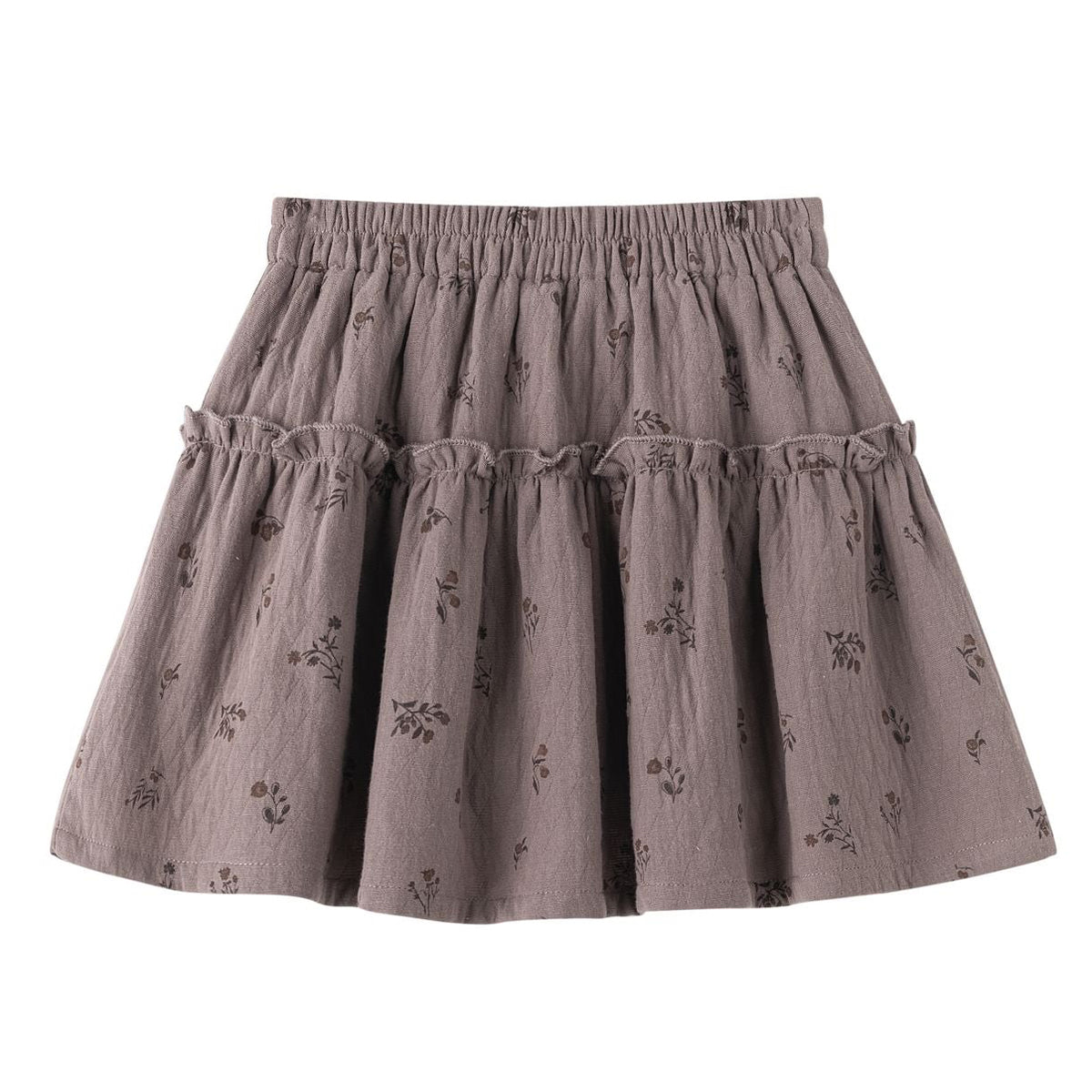 Gebloemde rok elastische taille Meisje