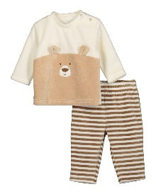 Blue Seven Baby shirt en broekje - Offwhite