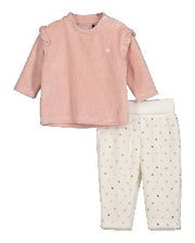Blue Seven Baby meisjes shirt en broekje - Mauve