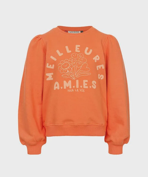 LOOXS Little Sweater Tangerine