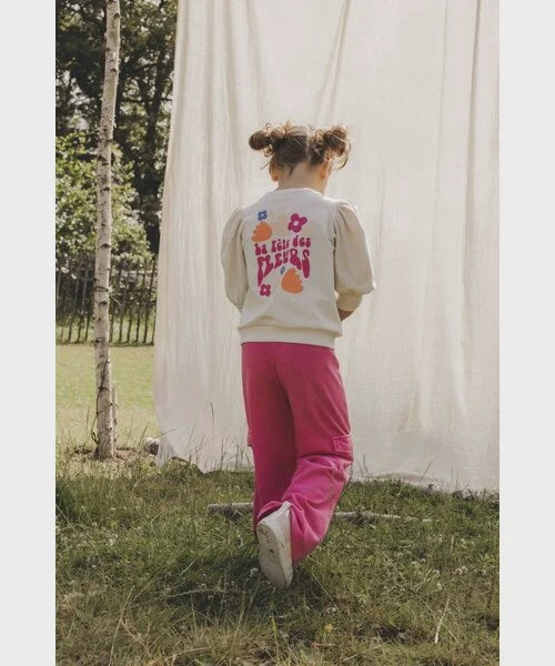 LOOXS Little Sweater Crème Backprint