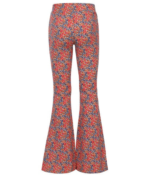 LOOXS Little Flared krinkel pants Summerflowers