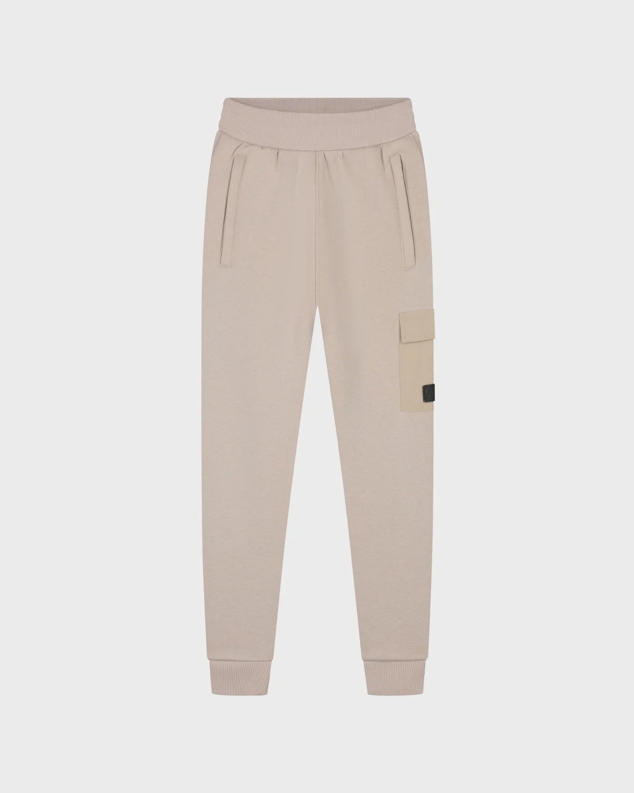 Malelions Junior Nylon Pocket Sweatpants Taupe