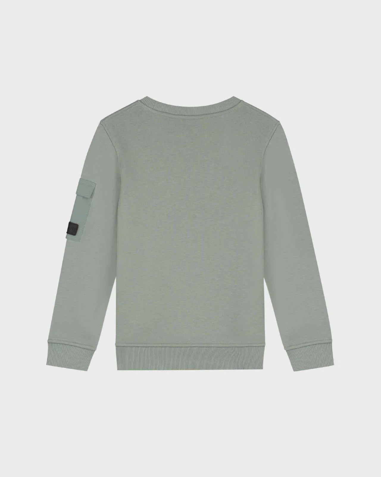 Malelions Junior Nylon Pocket Sweater Agave Green
