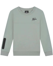Malelions Junior Counter Sweater  Agave Green