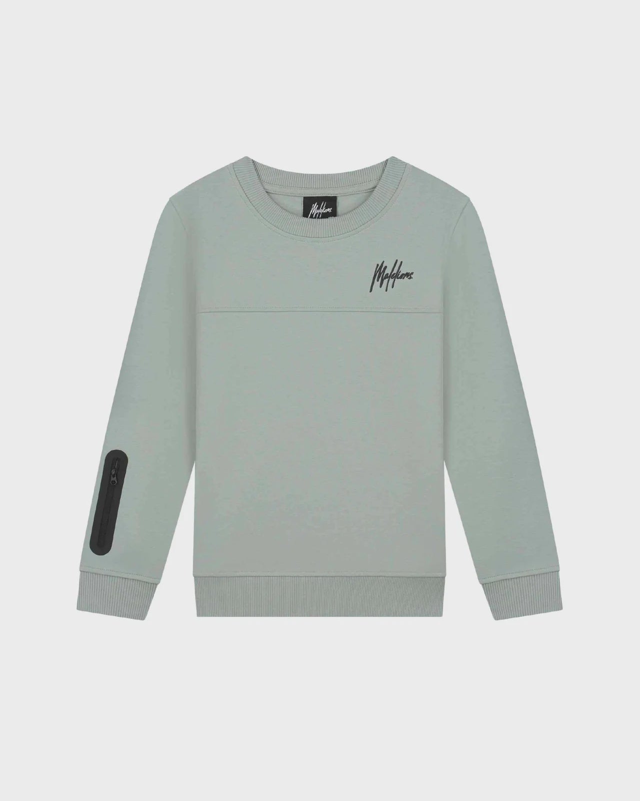 Malelions Junior Counter Sweater  Agave Green