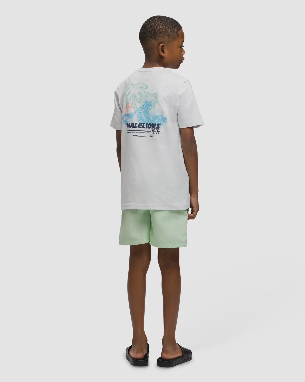 Malelions Junior Paradise T-Shirt White