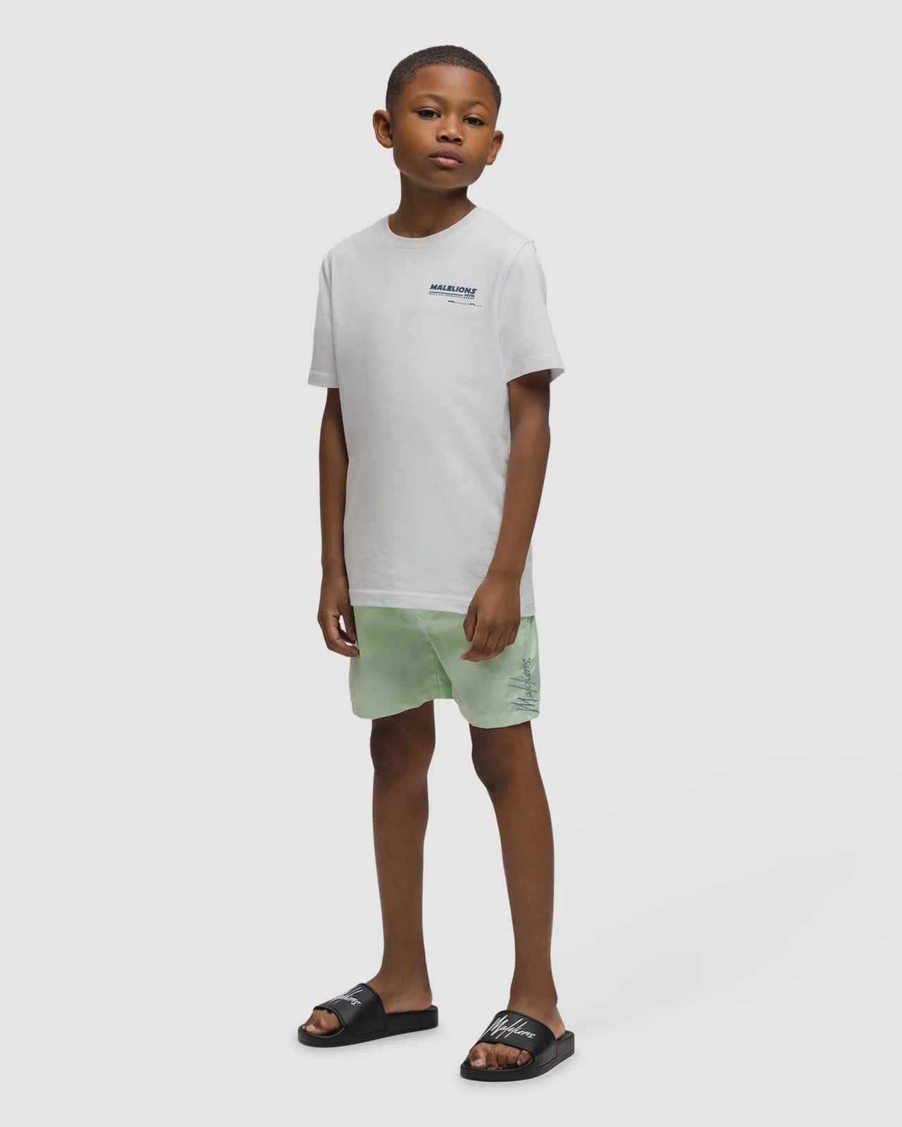Malelions Junior Paradise T-Shirt White