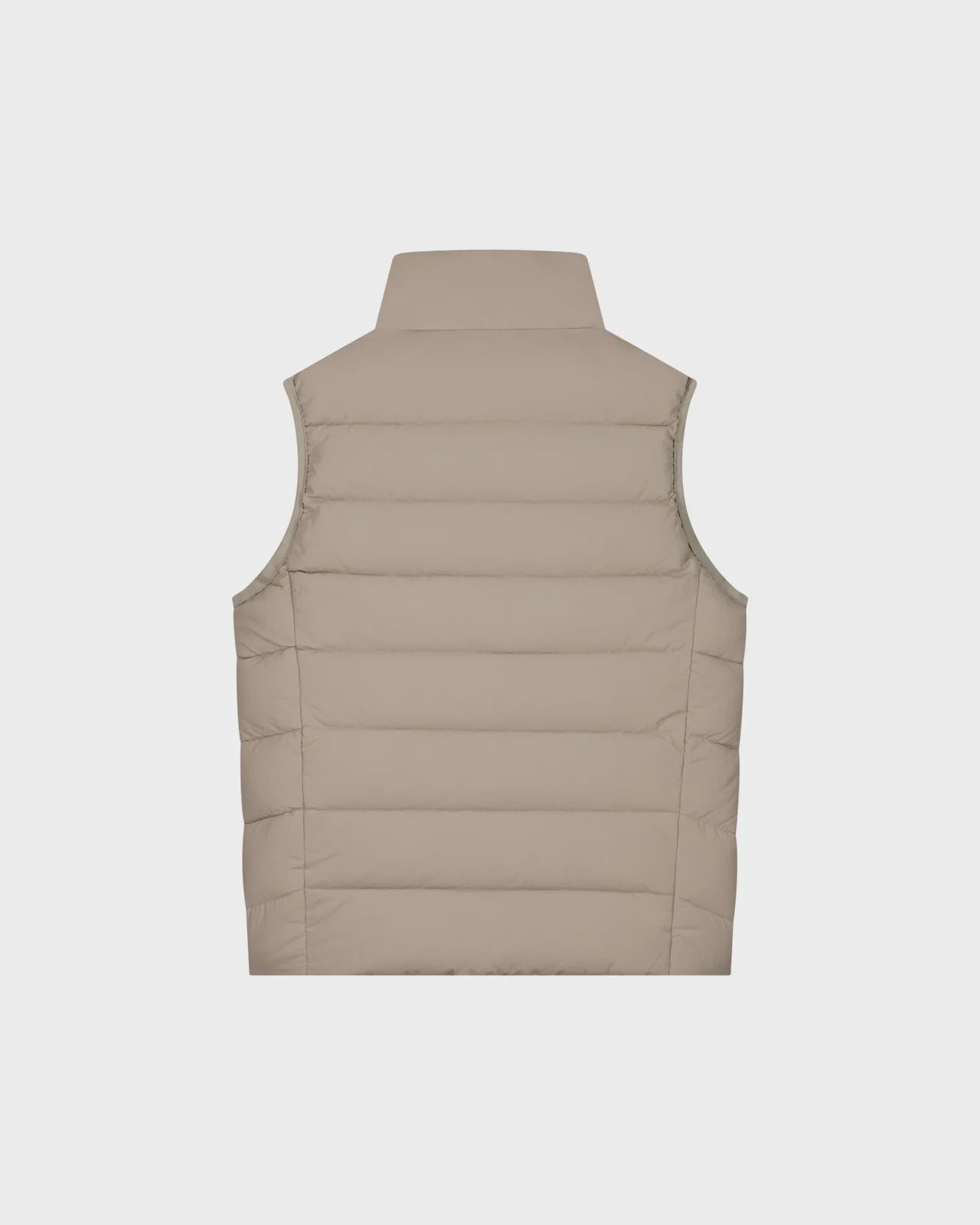 Malelions Junior Nylon Padded Vest  Taupe