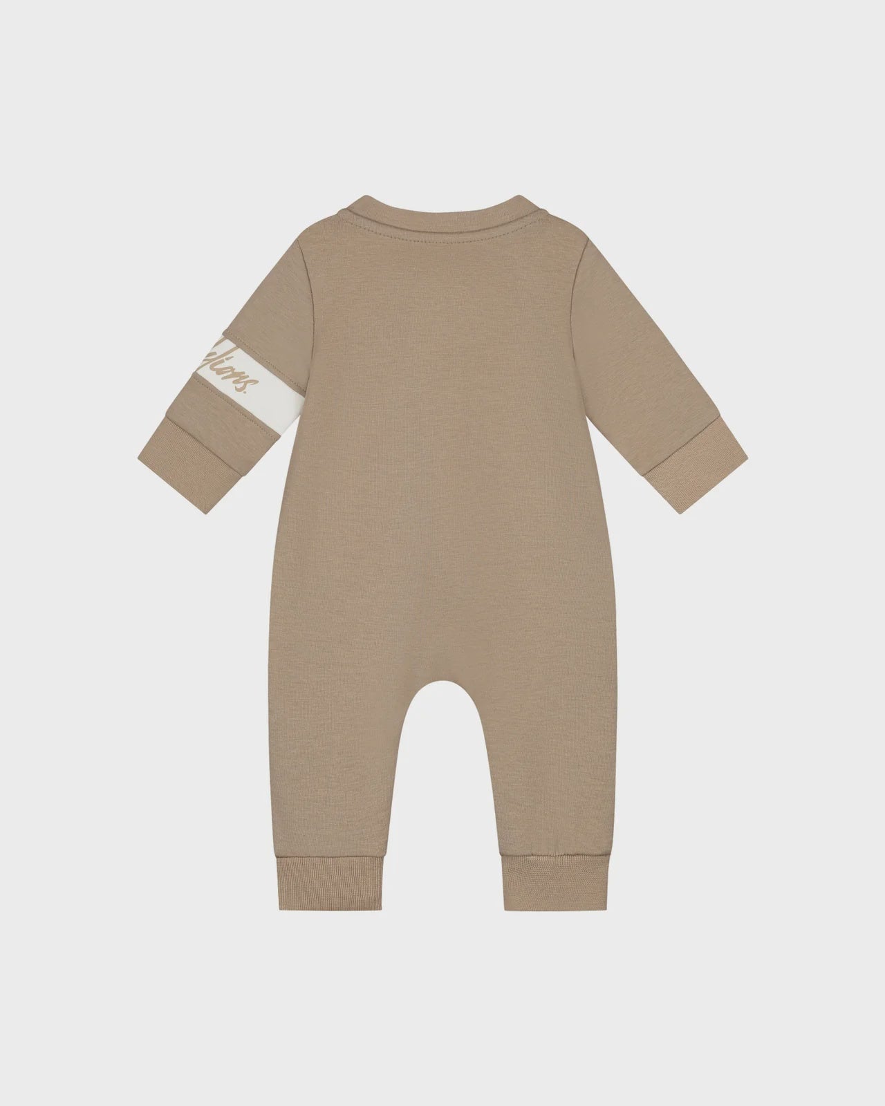 Malelions Baby Crewneck Tracksuit  Taupe