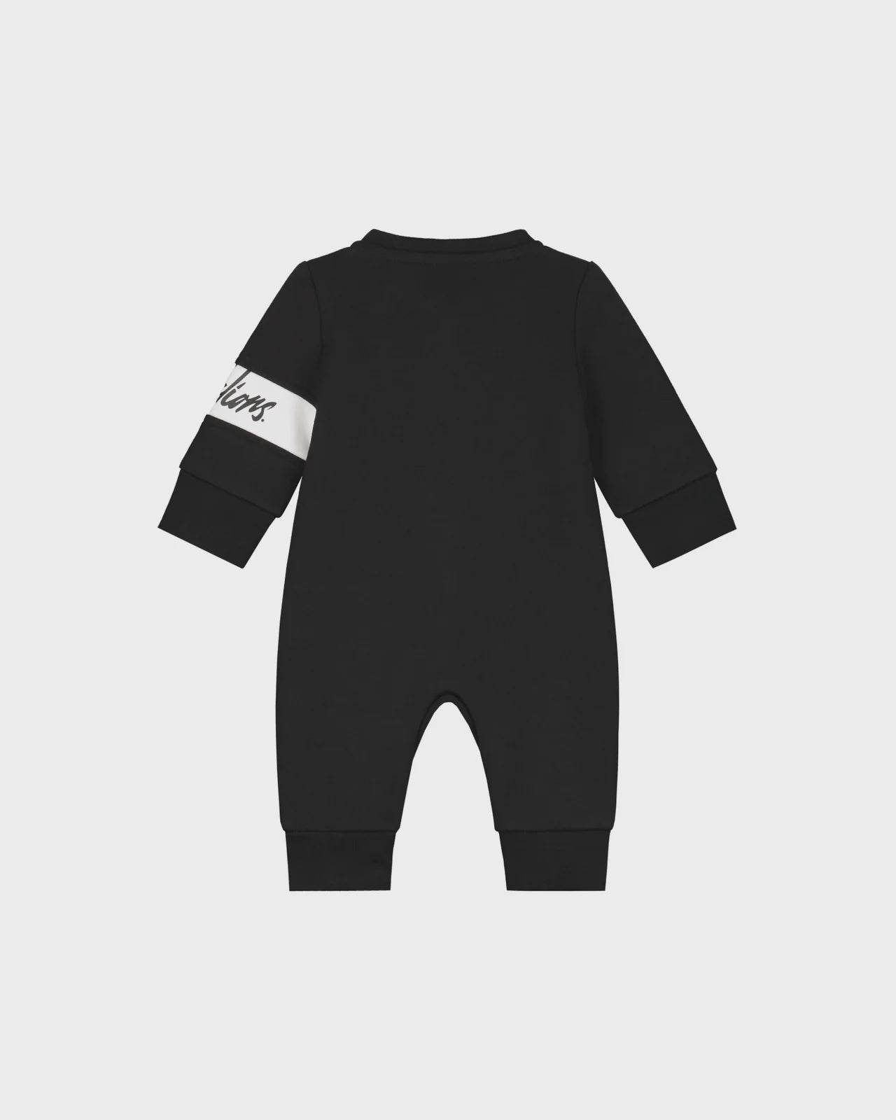 Malelions Baby Crewneck Tracksuit  Black