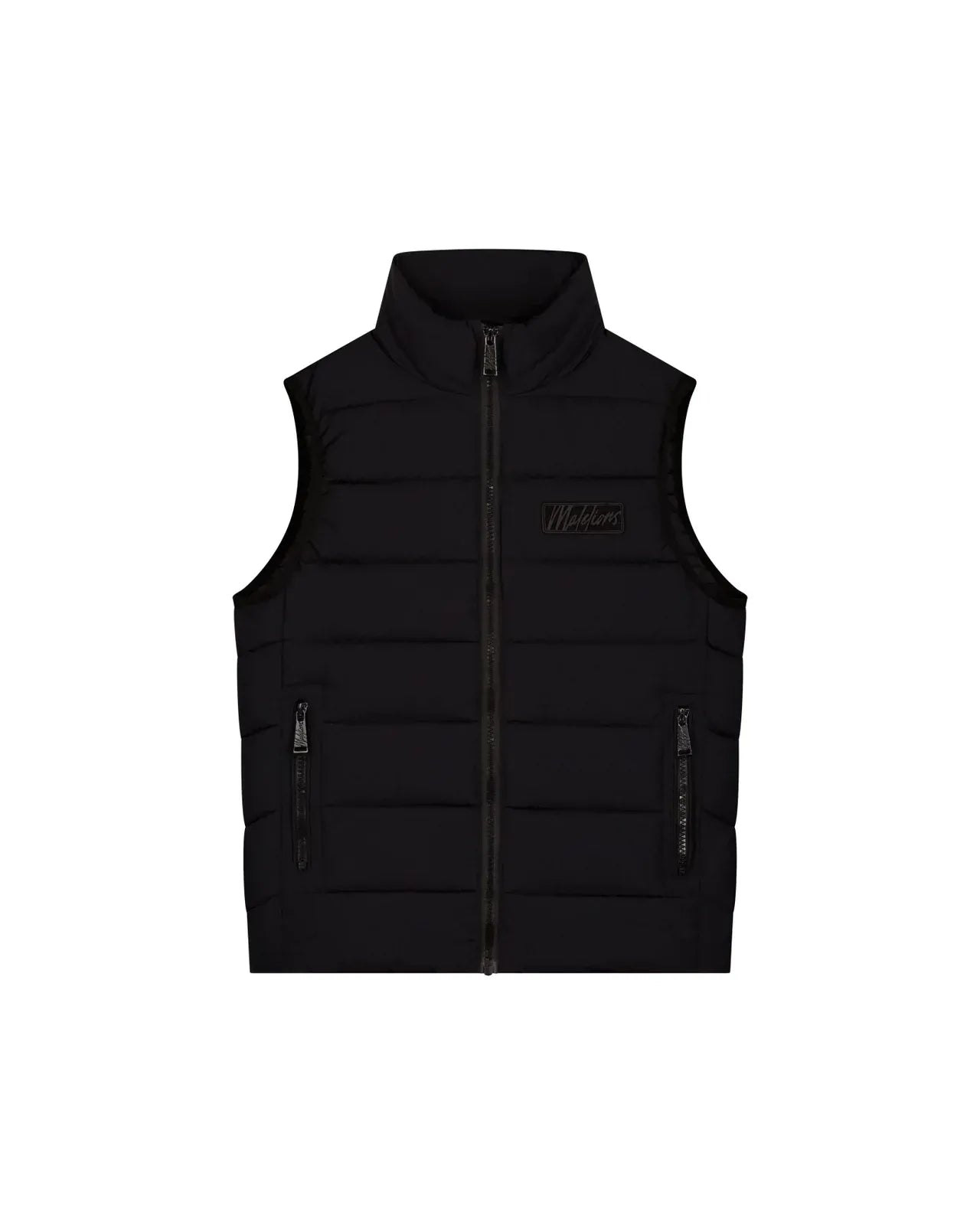 Malelions Junior Nylon Padded Vest Black