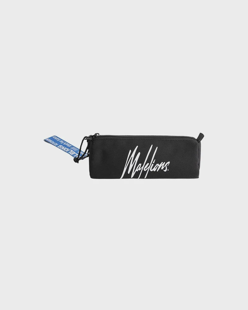 Malelions Junior Signature Etui  Black/White