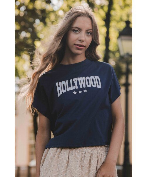 LOOXS 10sixteen T-shirt Navy Hollywood