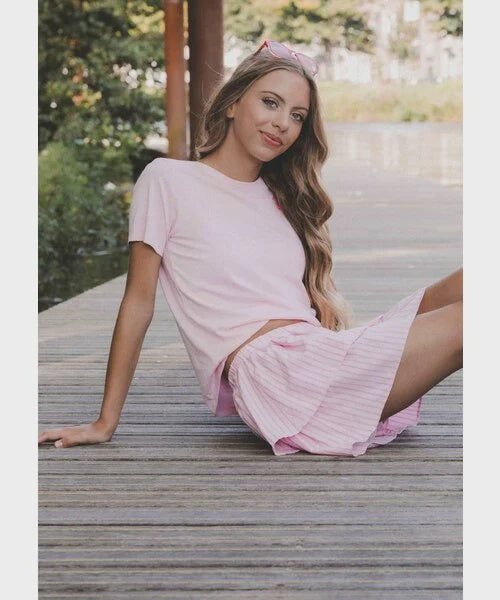 LOOXS 10sixteen T-shirt Pastel Pink katoen/modal