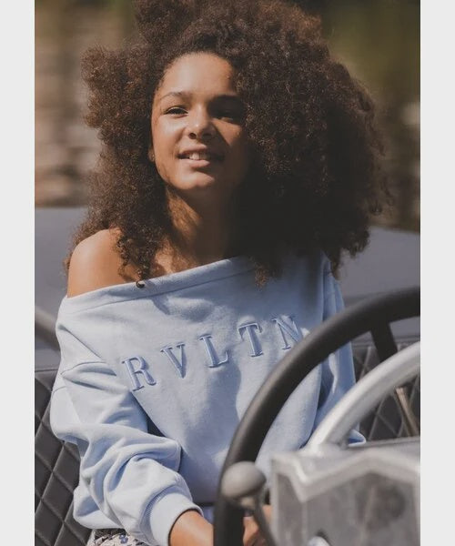 LOOXS 10sixteen Sweater Blue pastel