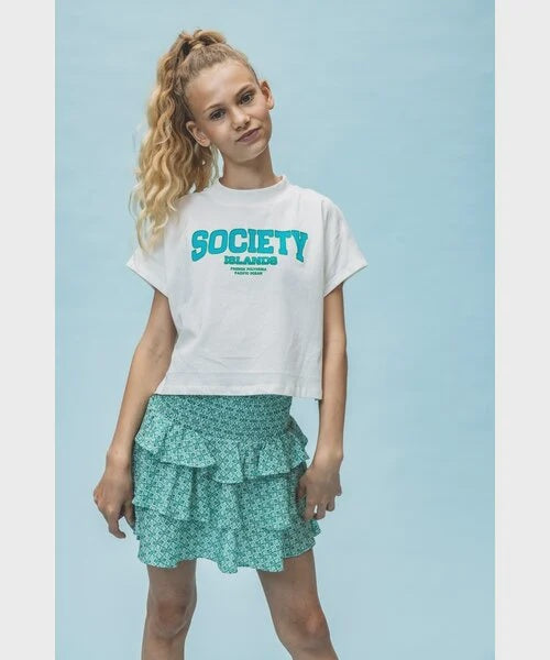 LOOXS 10sixteen T-shirt Wit Society
