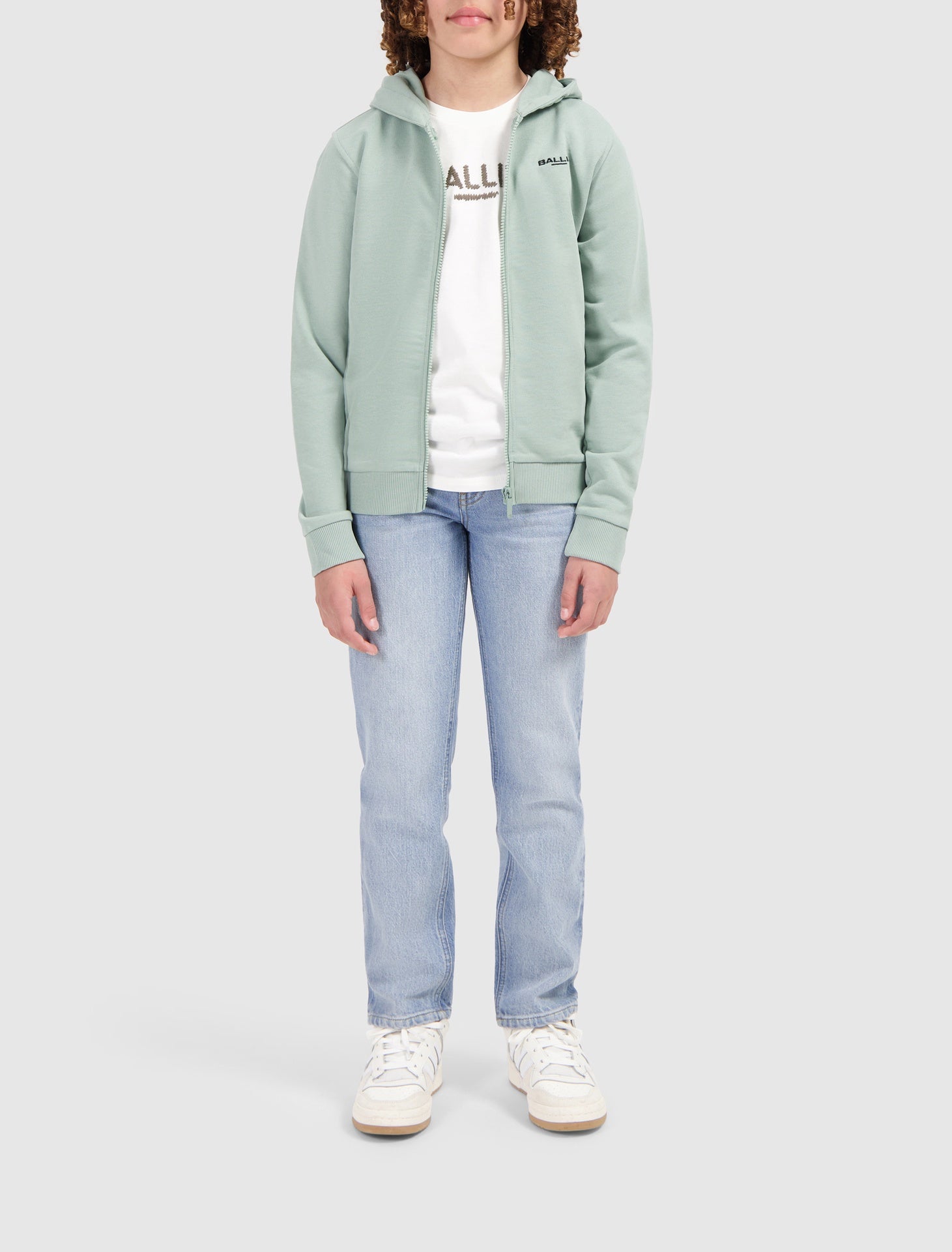 Ballin Junior Full-zip Logo Hoodie