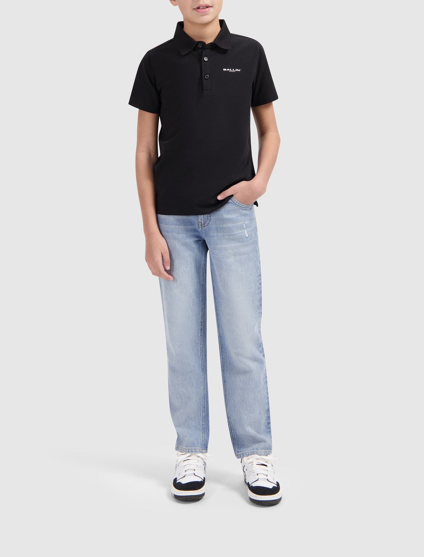 Ballin Junior Jersey Logo Polo
