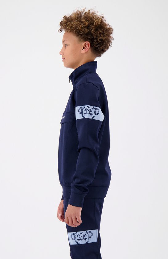 Black Bananas JR. COMMANDER TRACKTOP  NAVY