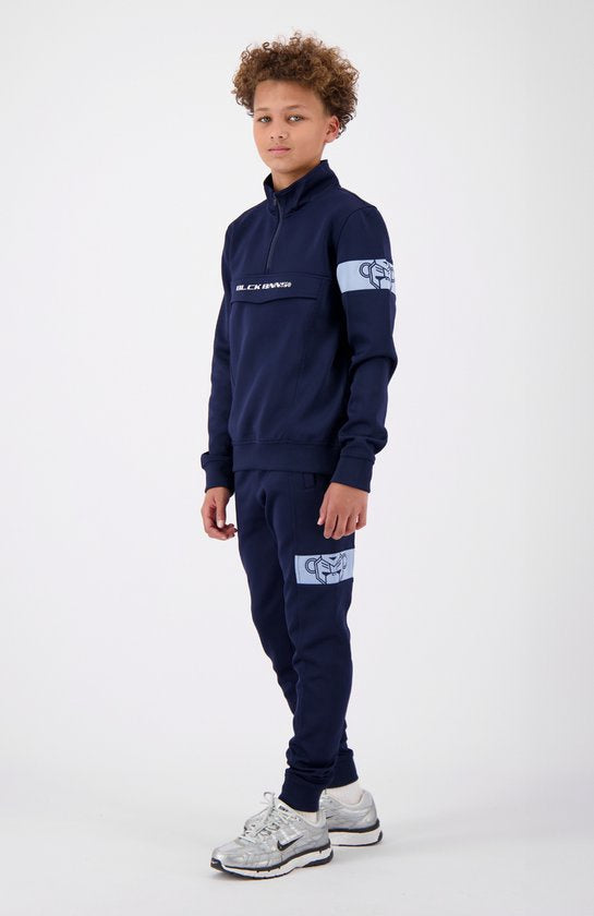 Black Bananas JR. COMMANDER TRACKTOP  NAVY