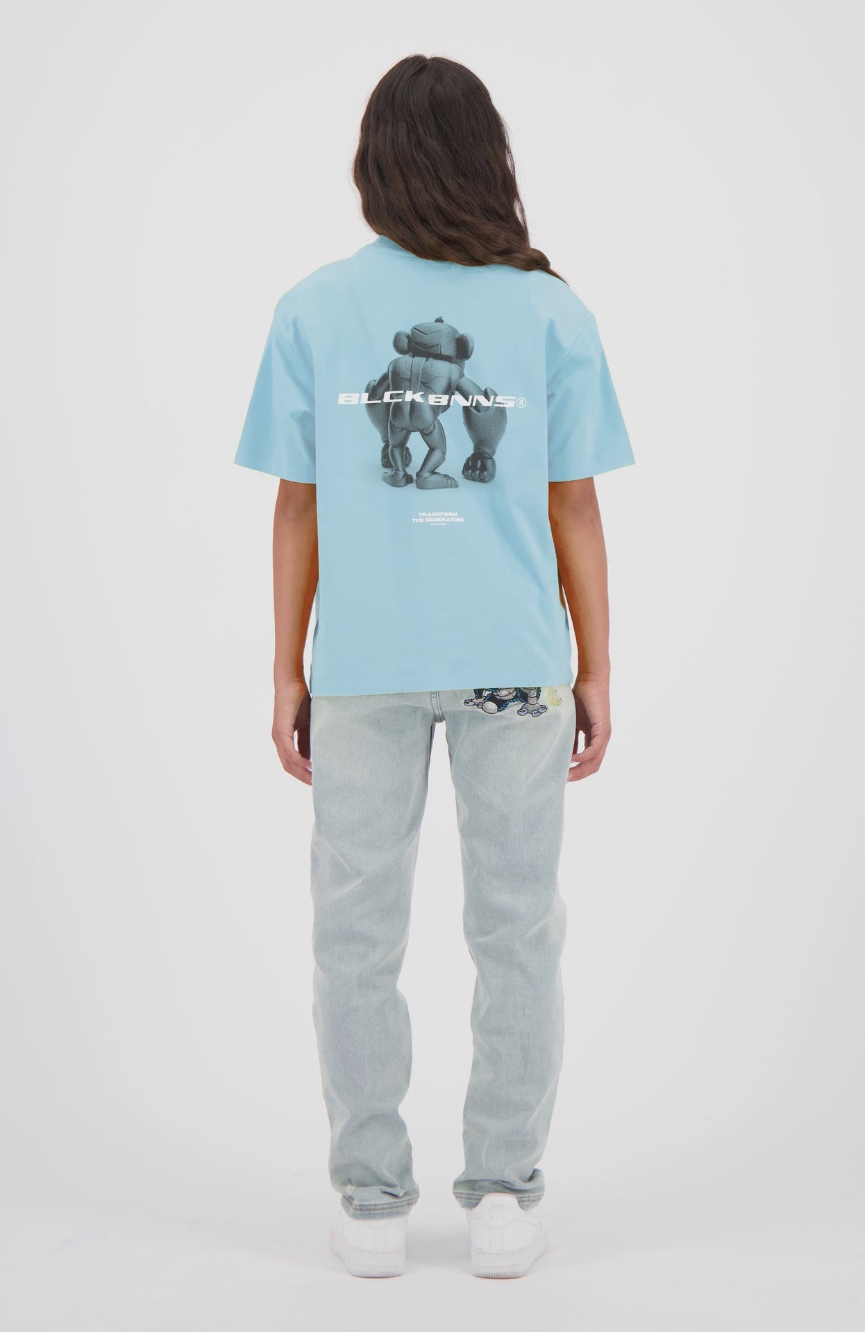 Black Bananas JR. 3D CONVOY T-SHIRT  Light Blue