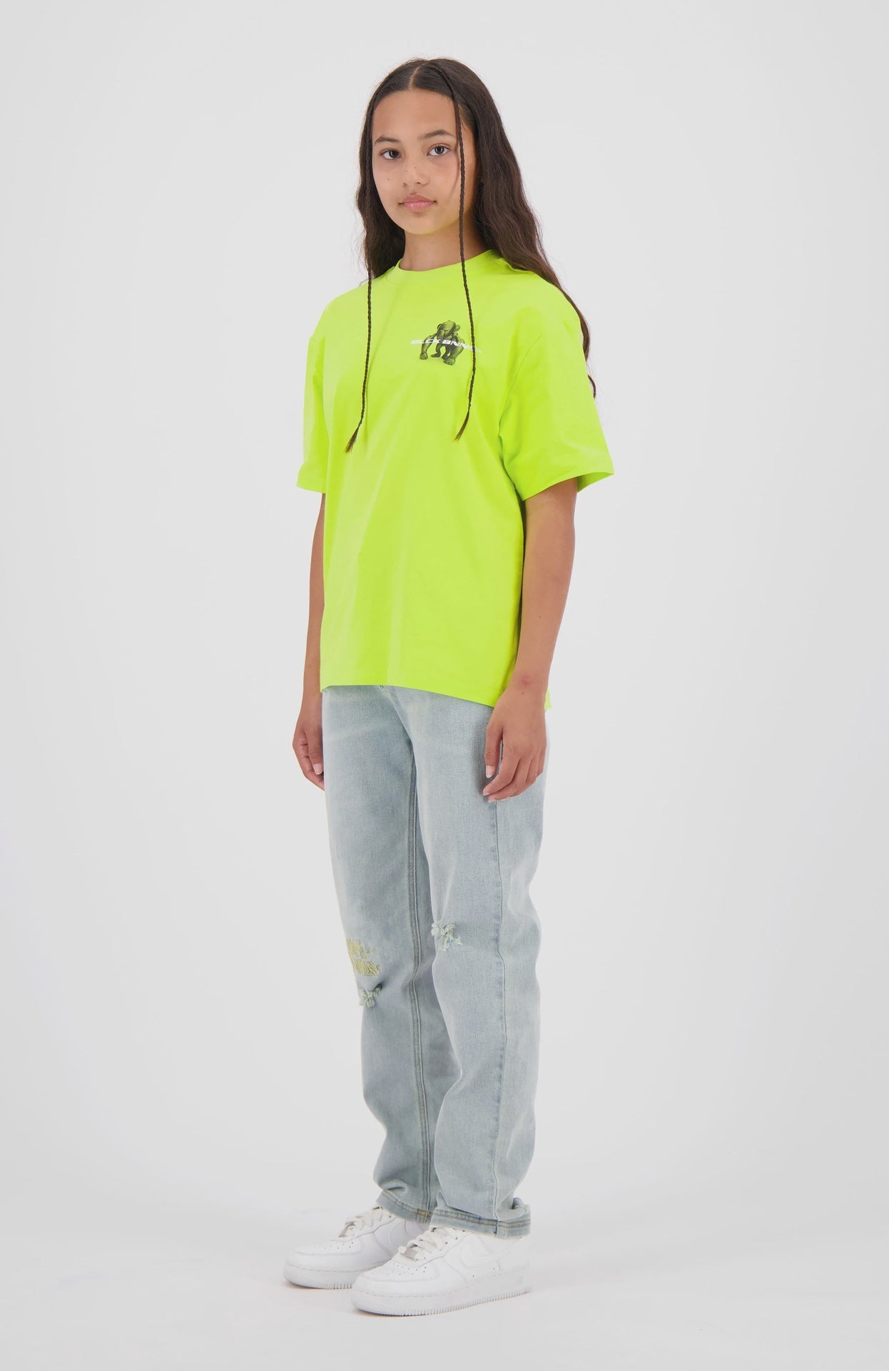 Black Bananas JR. 3D CONVOY T-SHIRT Neon Yellow