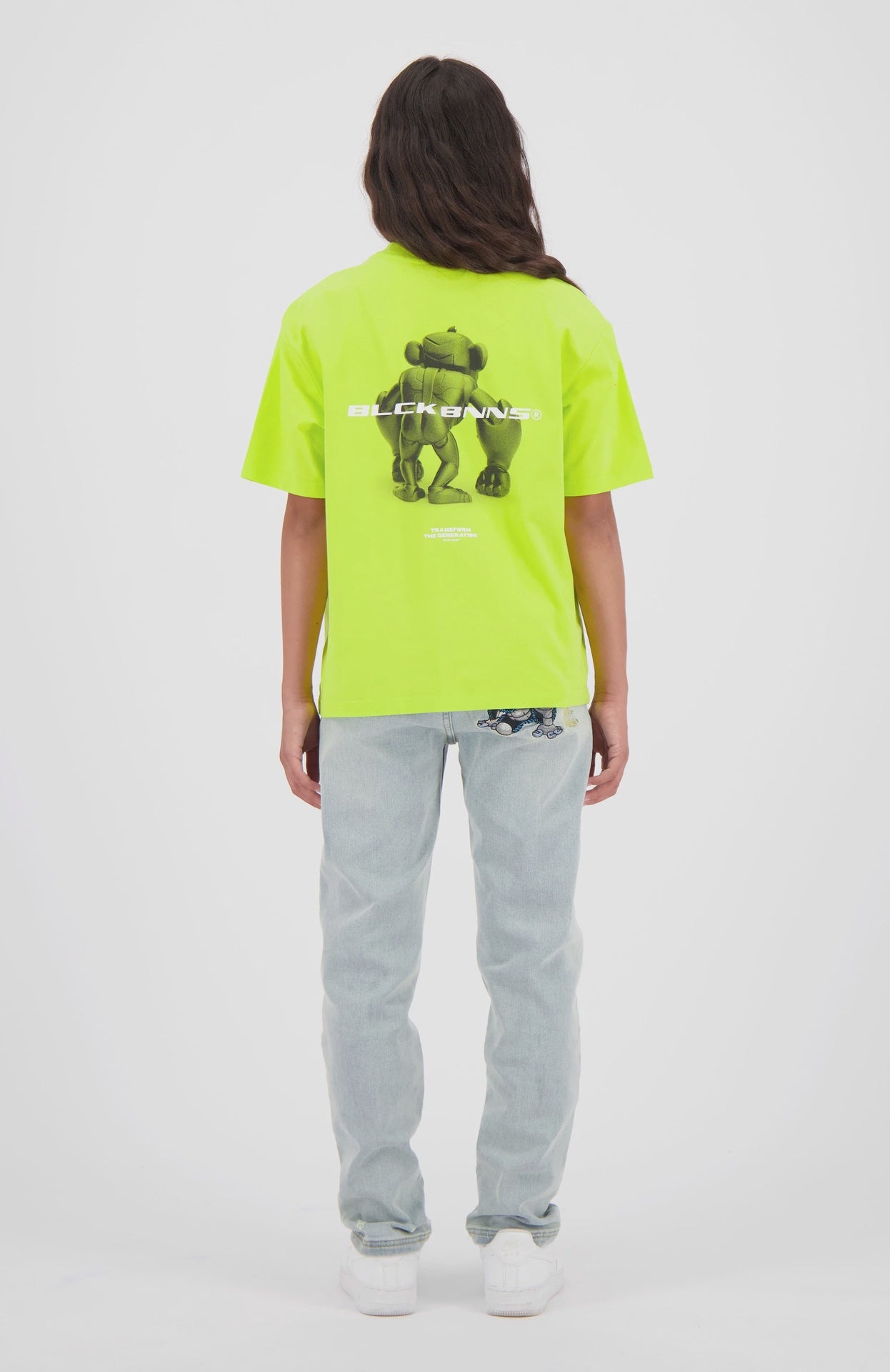 Black Bananas JR. 3D CONVOY T-SHIRT Neon Yellow