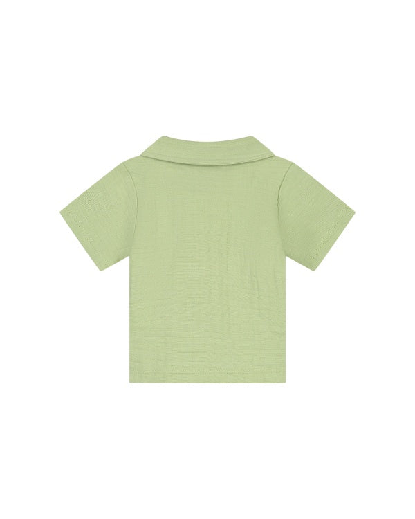 Malelions Baby Mousseline Polo | Grass Green