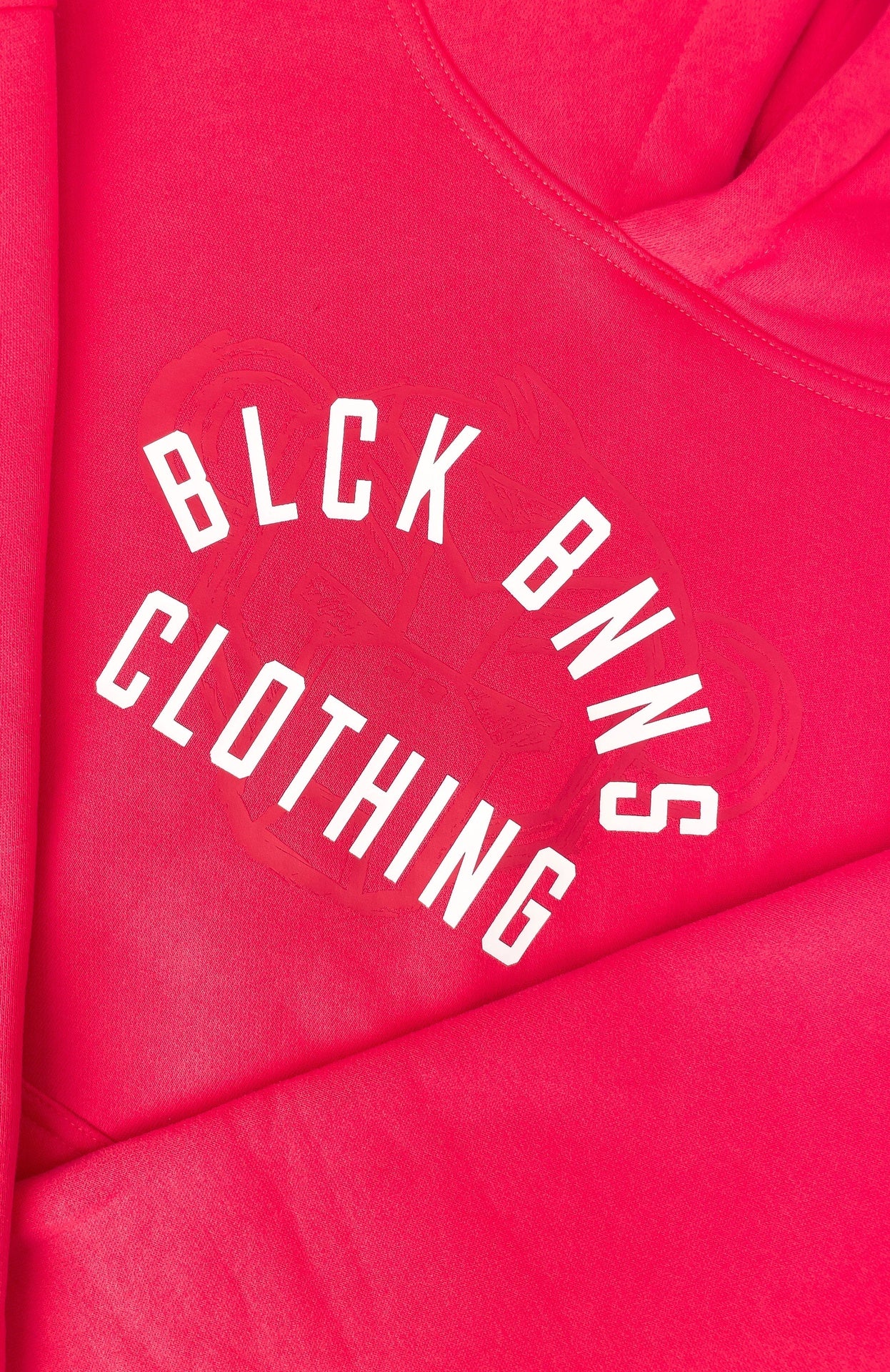 Black Bananas JR. ARCH CONVOY HOODIE  Neon Red