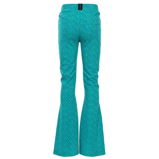LOOXS 10sixteen Flared broekje Groen Azteken