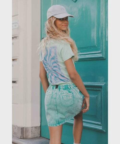LOOXS 10sixteen Jeans rokje Groen
