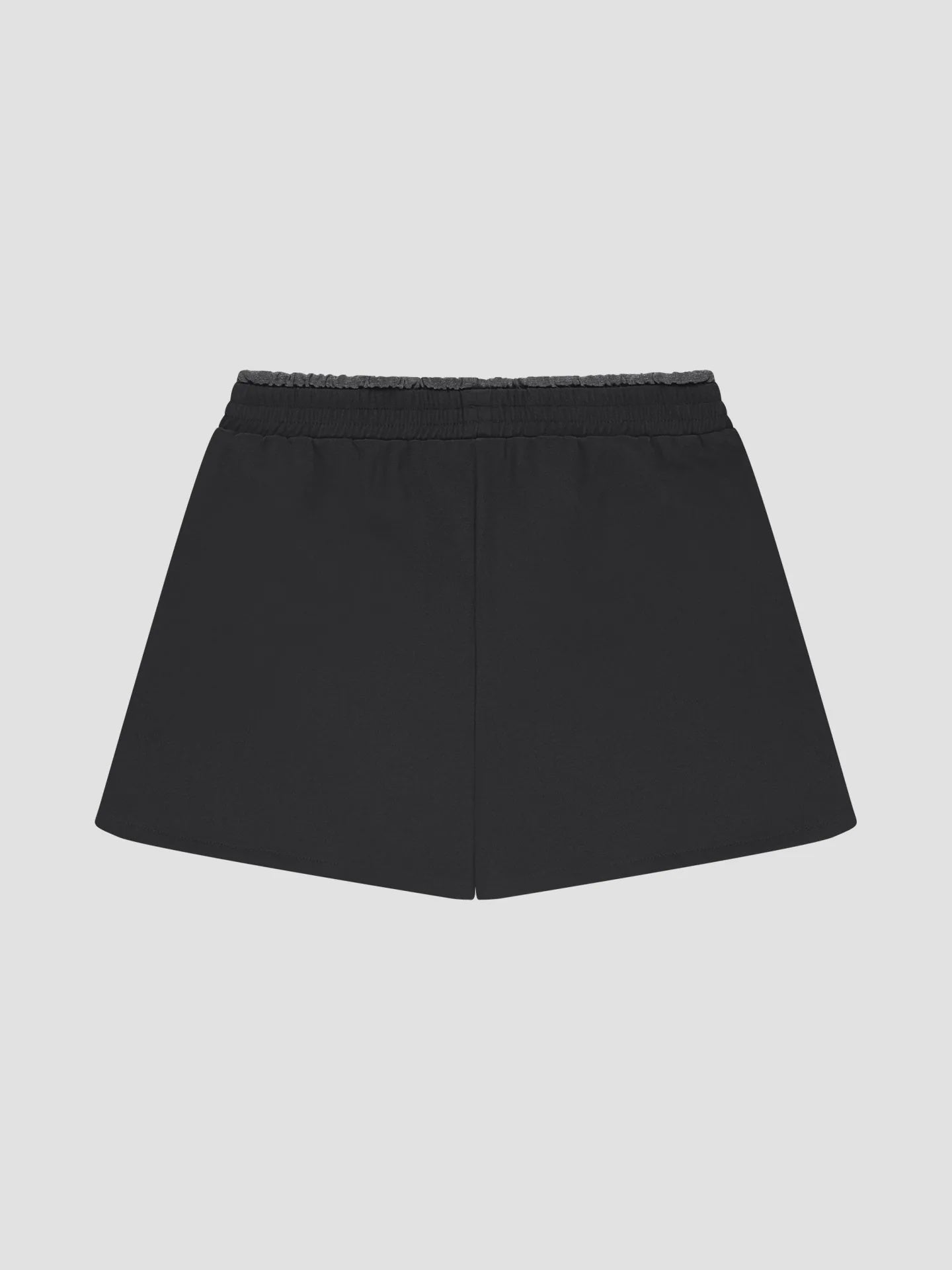 Nik & Nik  Korte skort met plooien en elastische tailleband