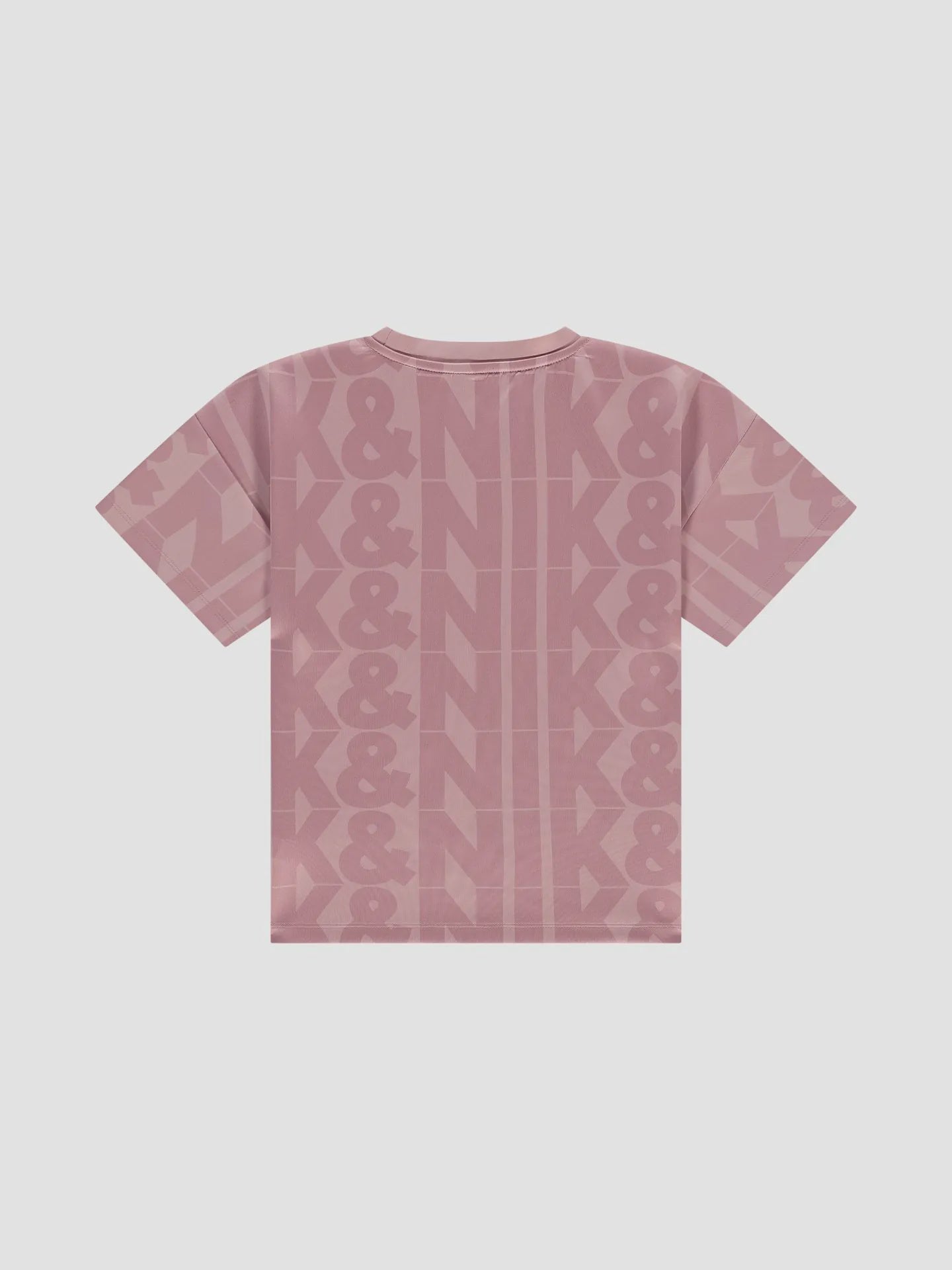 Nik & Nik Losvallend T-shirt met N&N logo patroon