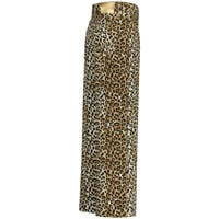 Vingino wide leg jeans beige Panter