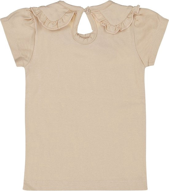 Dirkje Meisjes T-shirt Beige