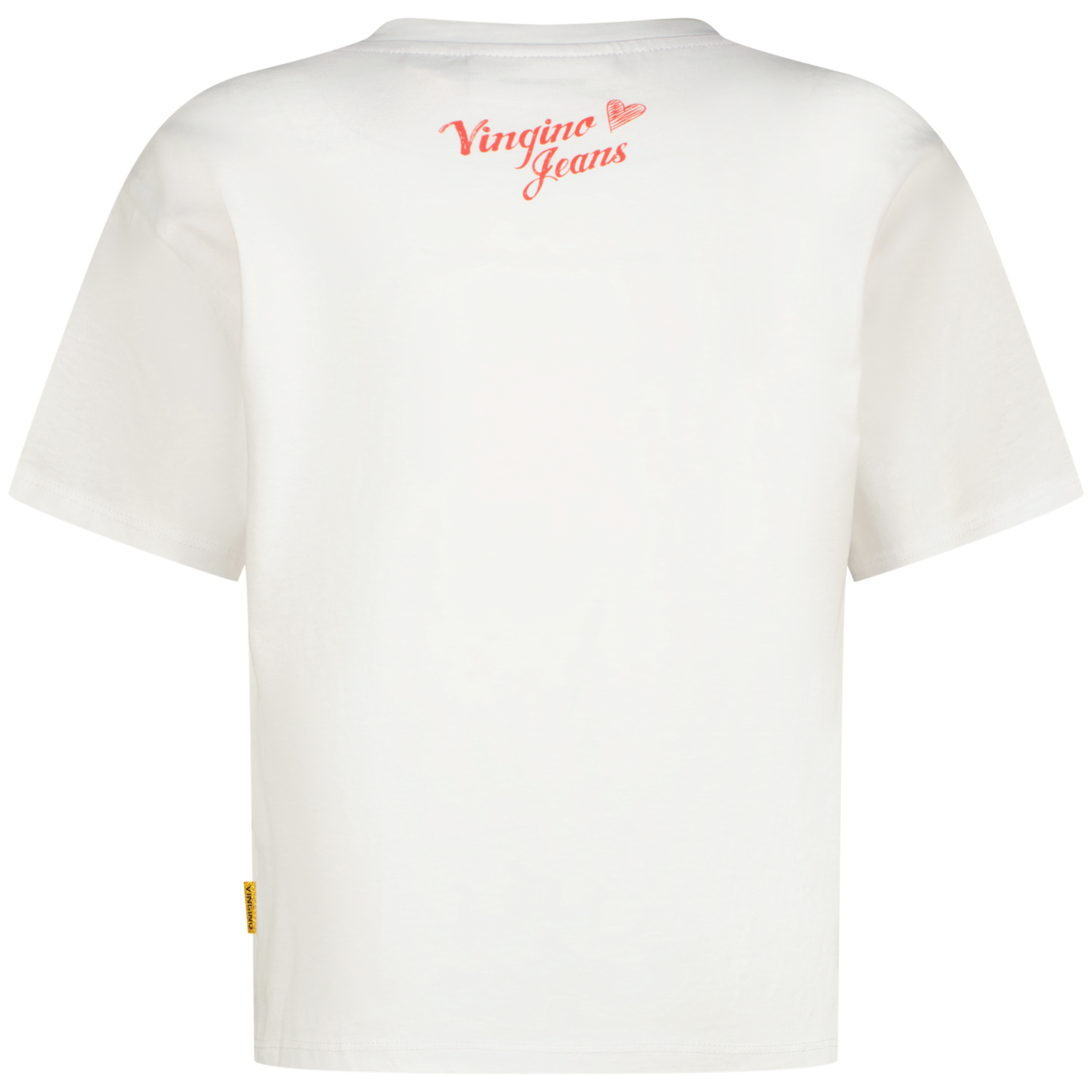 Vingino Hanou Meisjes T-shirt  Real White