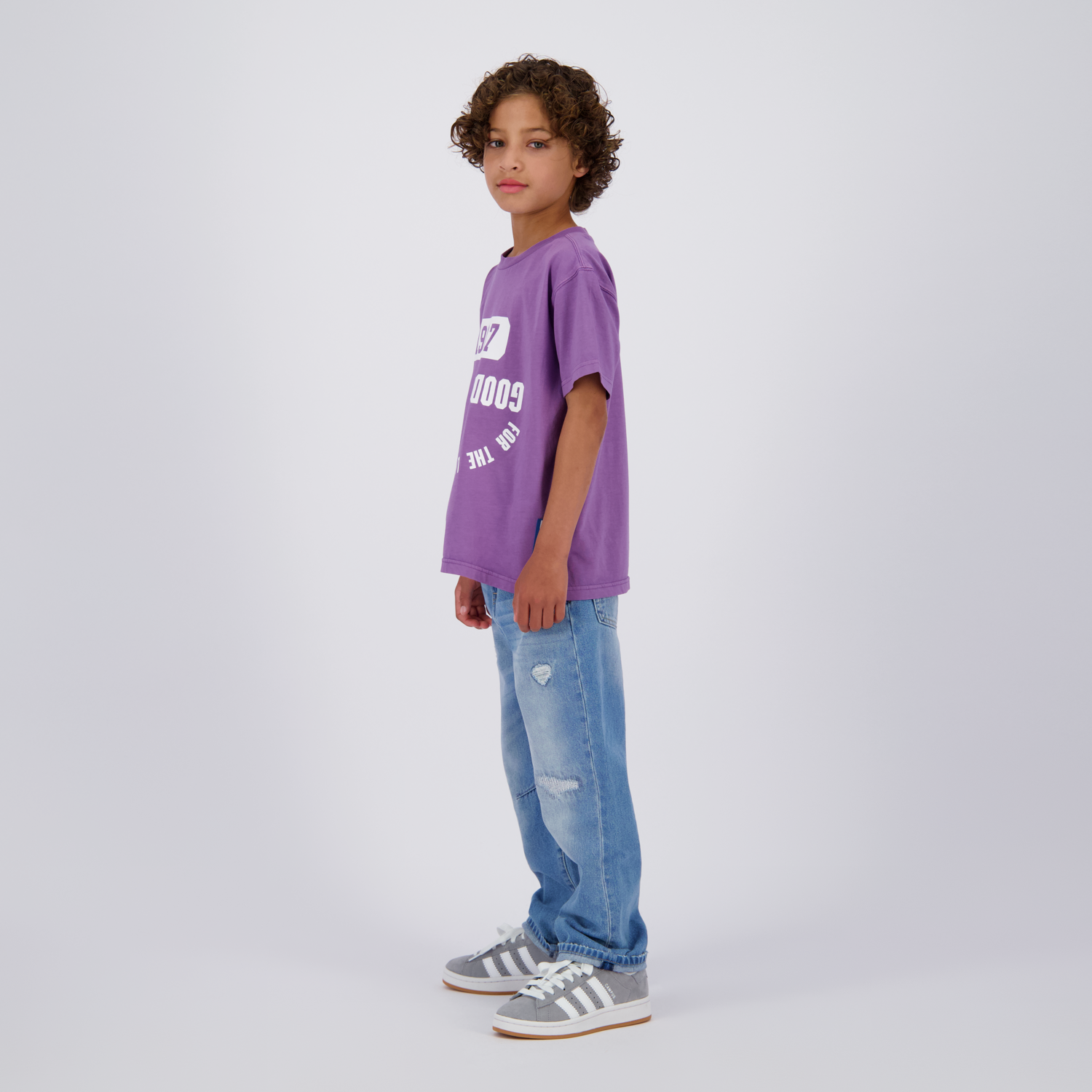 Vingino relaxed regular waist regular fit jeans light blue denim
