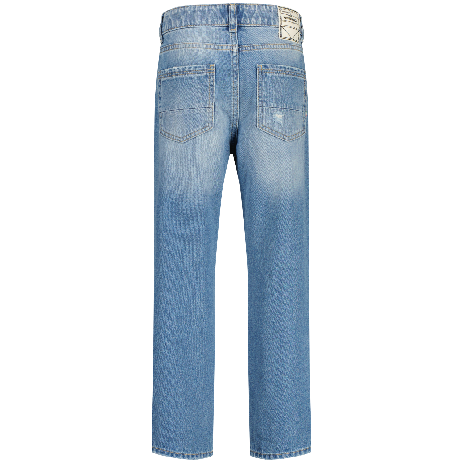 Vingino relaxed regular waist regular fit jeans light blue denim